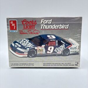 AMT/ERTL Model Kit Bill Elliott #9 Coors Light Ford Thunderbird 6740 SEALED VTG